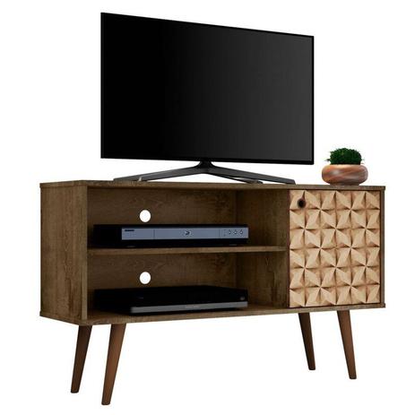 Rack Bancada Para TV até 42 Pol. Jade Madeira Rústica/Madeira 3D - Bechara é boa?