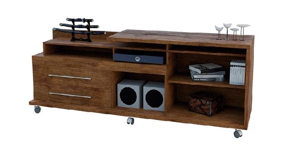 Rack Bancada Para TV até 50 2 Gavetas JB 5544 Caramelo - JB Bechara é boa?
