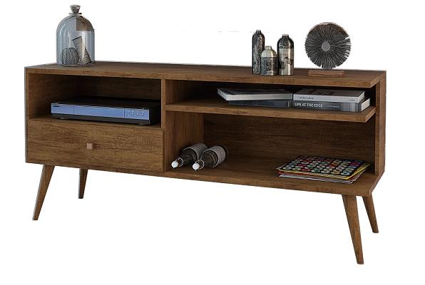 Rack Bancada Para TV até 55 1 Gaveta JB 5117 Caramelo Madeirado - JB Bechara é boa?