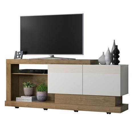 Rack Bancada para TV até 60 Pol. Noronha Avelã/Off White - Linea Brasil é ruim? Rack Bancada para TV até 60 Pol. Noronha Avelã/Off White - Linea Brasil é boa?