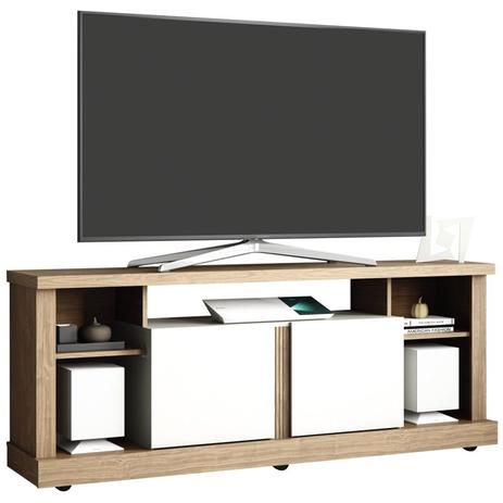 Rack Bancada para TV até 65 Pol. Jeri Avelã/Off White - Linea Brasil é ruim? Rack Bancada para TV até 65 Pol. Jeri Avelã/Off White - Linea Brasil é boa?