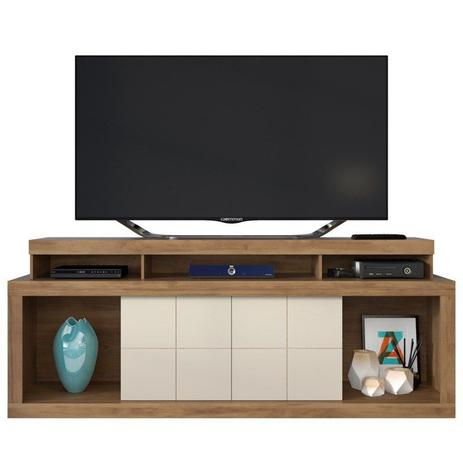 Rack Bancada para TV até 70 Pol. Titan Buriti/Off White - Caemmun é boa?