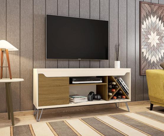 Rack Bancada Para TV Sala Com Pes de Aço Kenzo - Moveis bechara é boa?