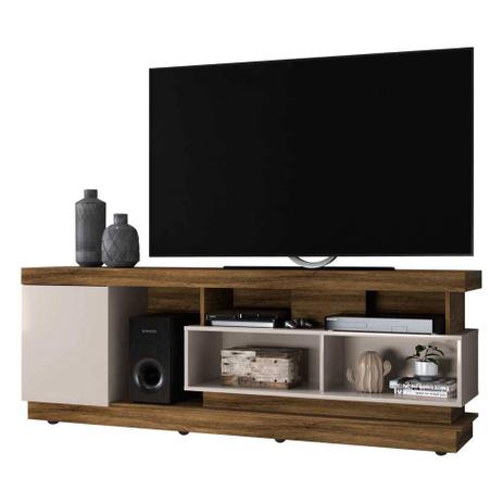 Rack Bancada Para Tvs Até 70 Polegadas Colibri Tijuca Canela Rústico Off White é boa?