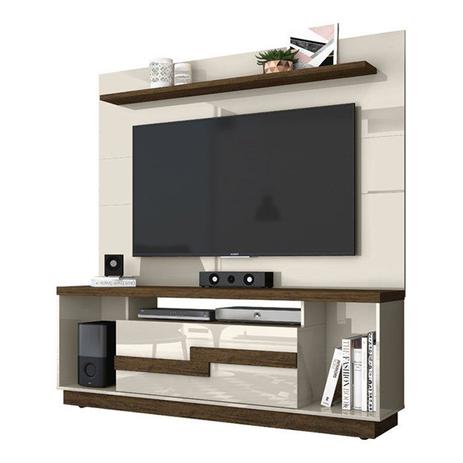 Rack Bia e Painel Lorenzo 1.6 Para TV 60 Polegadas Off White Savana Madetec Menor preço em Rack Bia e Painel Lorenzo 1.6 Para TV 60 Polegadas Off White Savana Madetec
