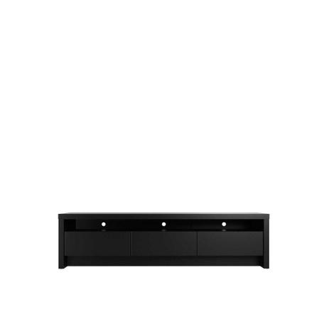 Rack Colonia 180 cm para TV até 75 polegadas Preto Fosco Província - Móveis Província Menor preço em Rack Colonia 180 cm para TV até 75 polegadas Preto Fosco Província - Móveis Província