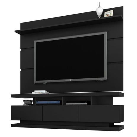 Rack com painel com 3 gavetas e rodizios Vivare Black - Germai é boa?