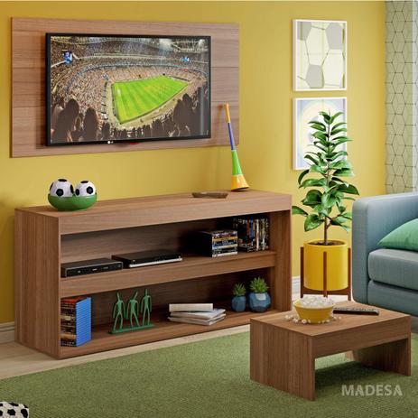 Rack com Painel para TV até 42 Polegadas e Mesa de Centro Flórida Madesa Nogueira é boa?