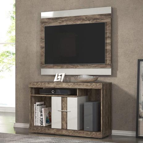 Rack com Painel para TV até 42 Polegadas San Diego Smart Linea Brasil Rústico/Off White é boa?