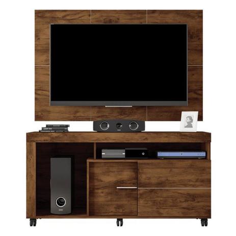 Rack Com Painel Para TV Até 60 Polegadas Prince Jatobá - Caemmun - Caemmun movelaria é boa?