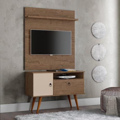 Rack com Painel para TV de 32 Polegadas Yan Demolição e Off White - Patrimar é boa?