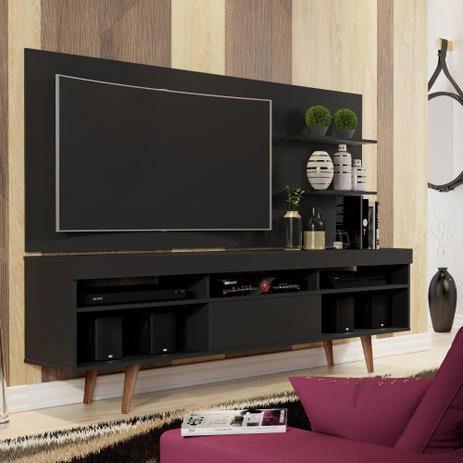 Rack com Painel Retrô Linea - Preto - RPM Móveis é boa?