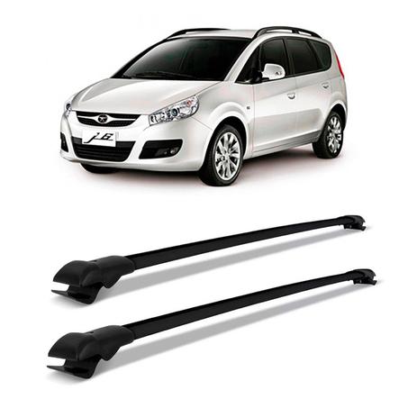 Rack De Teto Bagageiro Jac J6 Slim Preto Aluminio - Sp rack é boa?