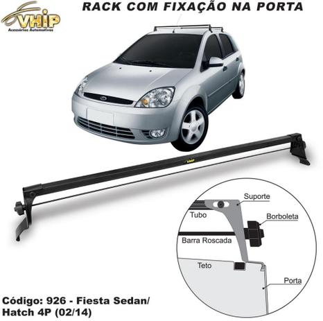 Rack De Teto Fiesta Rocam Sedan Hatch - Vhip Menor preço em Rack De Teto Fiesta Rocam Sedan Hatch - Vhip