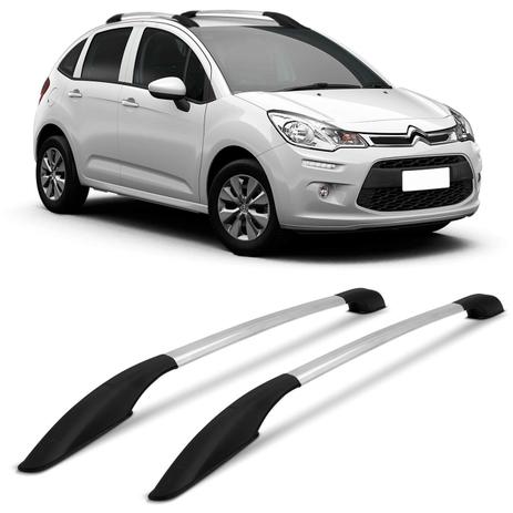 Rack de Teto Longarina Decorativo C3 2013 a 2019 Alumínio Anodizado 2 Peças - Vf é boa?