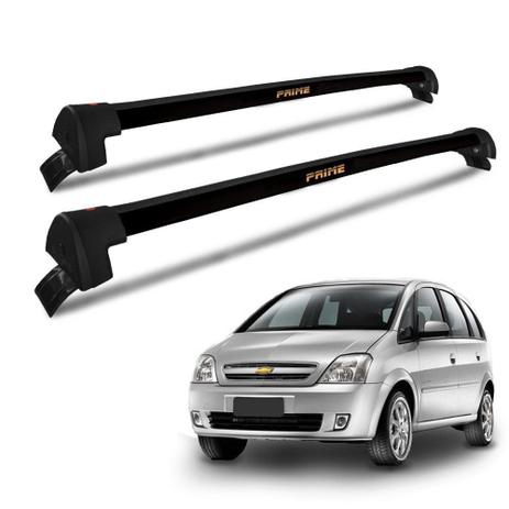 Rack De Teto Meriva 2002 a 2012 Alumínio Preto - Prime Menor preço em Rack De Teto Meriva 2002 a 2012 Alumínio Preto - Prime