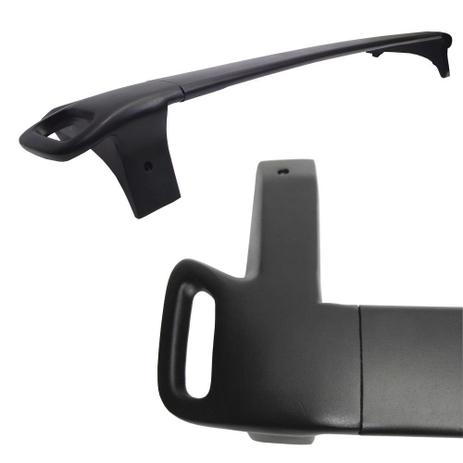 Rack De Teto Traseiro Hilux 2005 a 2015 Aluminio Preto Fosco - Projecar Menor preço em Rack De Teto Traseiro Hilux 2005 a 2015 Aluminio Preto Fosco - Projecar
