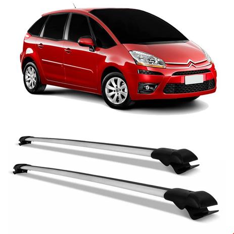 Rack de Teto Travessa Citroen C4 Picasso 2008 A 2014 Slim Prata - Sp rack Menor preço em Rack de Teto Travessa Citroen C4 Picasso 2008 A 2014 Slim Prata - Sp rack