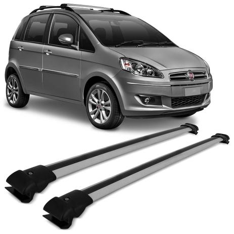 Rack de Teto Travessa Fiat Idea 2006 a 2016 Prata Suporta 45KG - Cristal car Menor preço em Rack de Teto Travessa Fiat Idea 2006 a 2016 Prata Suporta 45KG - Cristal car