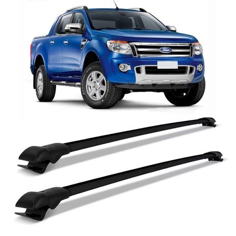 Rack De Teto Travessa Ford Ranger 2013 A 2016 Slim Preto 45 Kg - Sp rack Menor preço em Rack De Teto Travessa Ford Ranger 2013 A 2016 Slim Preto 45 Kg - Sp rack