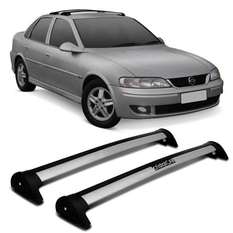 Rack de Teto Travessa L World Vectra 1996 a 2004 Prata Suporta 45KG - Cristal car é boa?