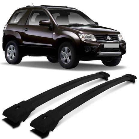 Rack de Teto Travessa Larga Grand Vitara 2006 a 2015 Preto Suporta 45KG Projecar é ruim? Rack de Teto Travessa Larga Grand Vitara 2006 a 2015 Preto Suporta 45KG Projecar é boa?