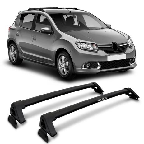 Rack de Teto Travessa Sandero 2015 a 2019 Preto Suporta 45KG Projecar Menor preço em Rack de Teto Travessa Sandero 2015 a 2019 Preto Suporta 45KG Projecar