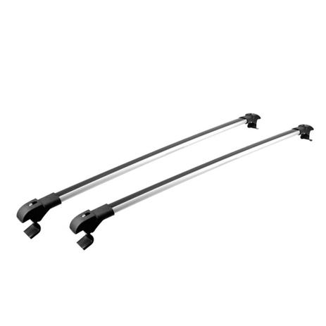 Rack de Teto Travessa Slim Universal Prata Projecar Carga 45Kg Menor preço em Rack de Teto Travessa Slim Universal Prata Projecar Carga 45Kg