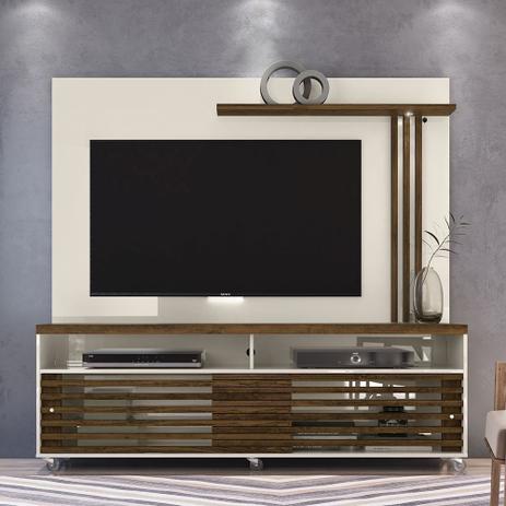 Rack e Painel p/ TV 65” Madetec Frizz Off White/Savana é boa?
