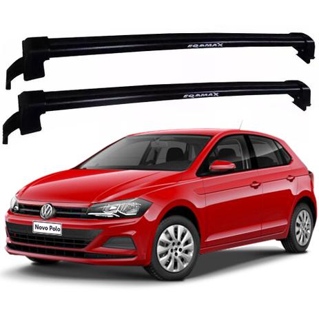 Menor preço em Rack Eqmax New Wave Polo A Partir 2018 - Preto