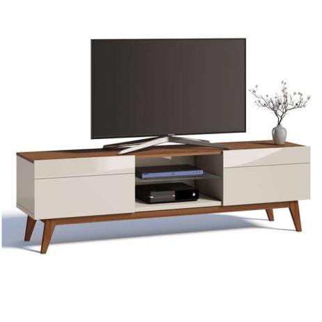 Rack Imcal Classic 2G 1.8 Off White/Freijo Menor preço em Rack Imcal Classic 2G 1.8 Off White/Freijo