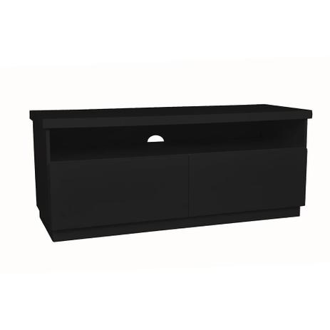 Rack Imperador 137cm com 2 Gavetas Preto - Imperador móveis Menor preço em Rack Imperador 137cm com 2 Gavetas Preto - Imperador móveis