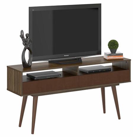 Rack Lumi Classic 140 cm Affara e Ruggine - Plata moveis Menor preço em Rack Lumi Classic 140 cm Affara e Ruggine - Plata moveis