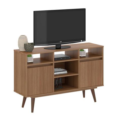 Rack Luna Classic 120 cm Montana - Plata moveis Menor preço em Rack Luna Classic 120 cm Montana - Plata moveis