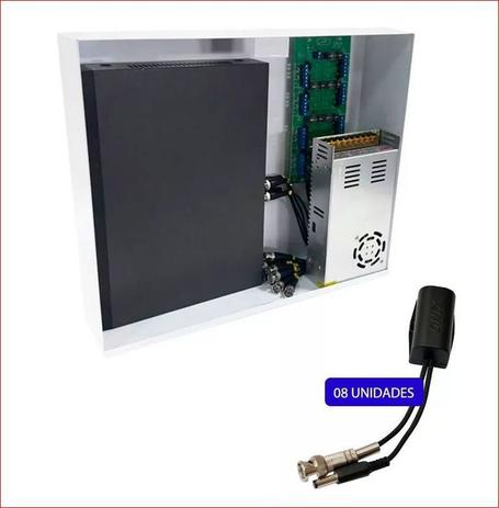 Rack Onix Hd 8000 8 Canais Vertical Balun Rj45 E Fonte 15a - Onix security Menor preço em Rack Onix Hd 8000 8 Canais Vertical Balun Rj45 E Fonte 15a - Onix security