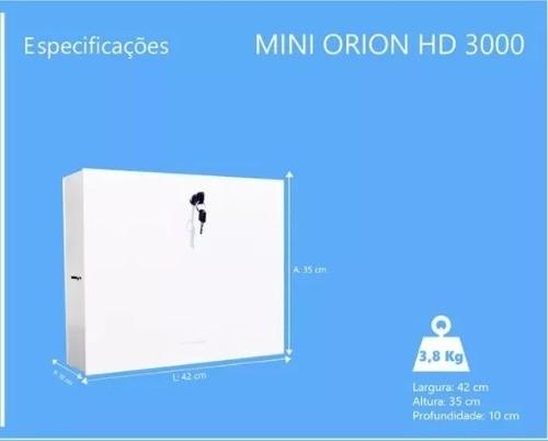 Rack Organizador Mini Orion Hd 3000 Onix 4 Canais Híbridos. - Onix security Menor preço em Rack Organizador Mini Orion Hd 3000 Onix 4 Canais Híbridos. - Onix security