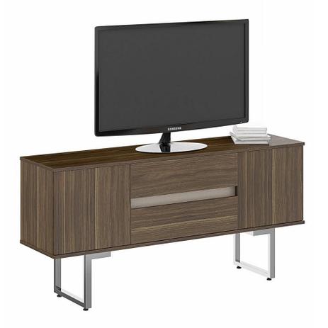 Rack Orion Classic 140 cm Affara e Suede - Plata moveis Menor preço em Rack Orion Classic 140 cm Affara e Suede - Plata moveis