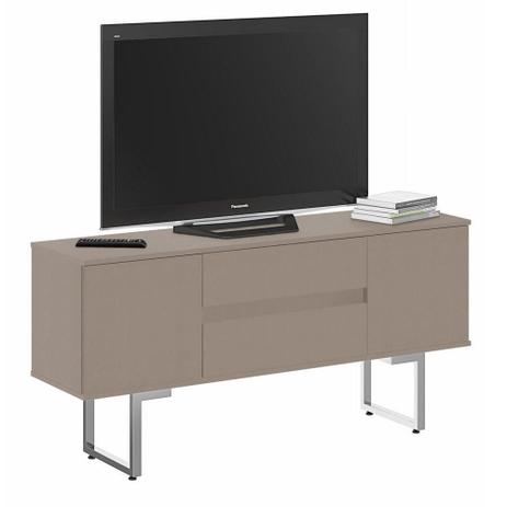 Rack Orion Classic 140 cm Suede - Plata moveis Menor preço em Rack Orion Classic 140 cm Suede - Plata moveis