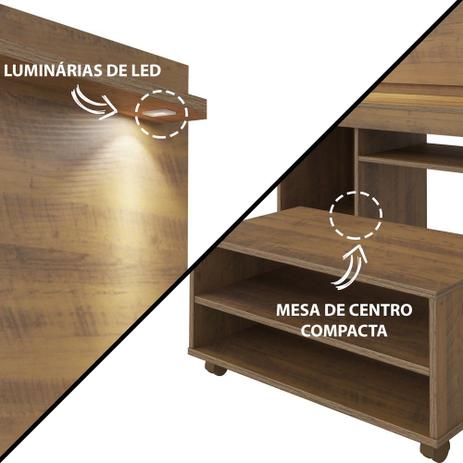 Rack Painel e Mesa de Centro Artely System Pinho - Artely moveis Menor preço em Rack Painel e Mesa de Centro Artely System Pinho - Artely moveis