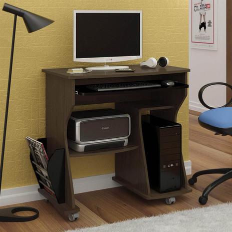 Rack Para Computador Mdf Cor Imbuia Com Preto 3093 Artely Menor preço em Rack Para Computador Mdf Cor Imbuia Com Preto 3093 Artely