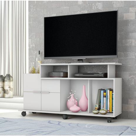 Rack para TV até 40 Polegadas Sena Sense Caemmun Branco Menor preço em Rack para TV até 40 Polegadas Sena Sense Caemmun Branco