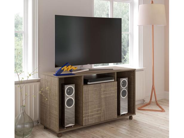 Rack para TV até 42” 2 Portas Artely - França Menor preço em Rack para TV até 42” 2 Portas Artely - França
