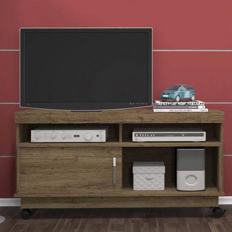 Rack para TV até 50” Artur Rijo - Móveis Madetec Menor preço em Rack para TV até 50” Artur Rijo - Móveis Madetec