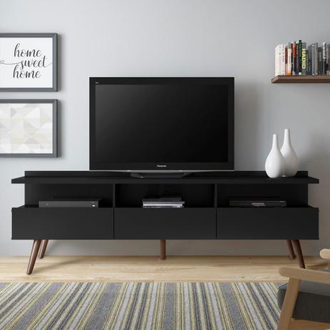 Rack para TV até 65 Polegadas Madesa Londres com Pés Retro é boa?