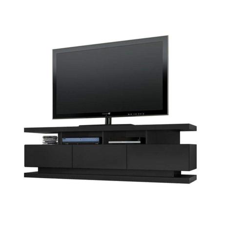 Rack para TV até 70 Polegadas Vivare Móveis  Germai Black é boa?