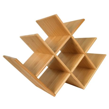 Rack para Vinho em Bamboo - Mor - Mor casa e lazer Menor preço em Rack para Vinho em Bamboo - Mor - Mor casa e lazer