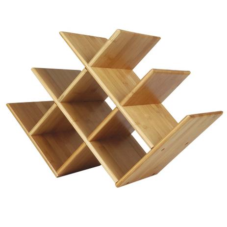 Rack para Vinho em Bamboo Mor Menor preço em Rack para Vinho em Bamboo Mor