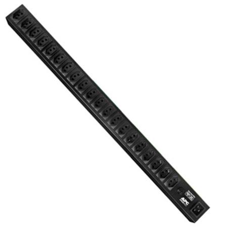 Rack PDU APC AP0001-BR Basic, 16A, 115/220V, Com 20 Saídas NBR 14136 e 1 Entrada IEC C20 Menor preço em Rack PDU APC AP0001-BR Basic, 16A, 115/220V, Com 20 Saídas NBR 14136 e 1 Entrada IEC C20
