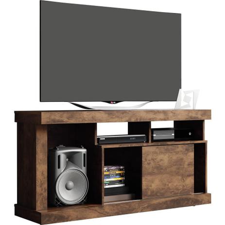 Rack Quartzo para TV até 50 Polegadas com Porta Deslizante Linea Brasil Menor preço em Rack Quartzo para TV até 50 Polegadas com Porta Deslizante Linea Brasil