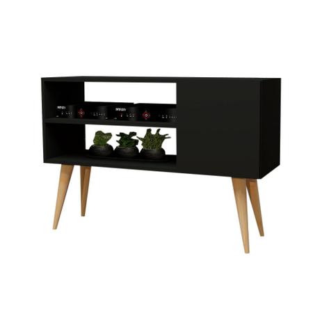 Rack Retrô Para Tv Vancouver Preto - Moveise é boa?